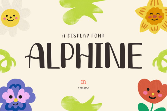 Alphine Display Font for Playful, High-Impact Headlines