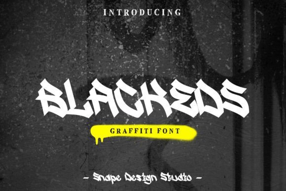 Blackeds: A Street Art Display Font for Bold Campaign Graphics