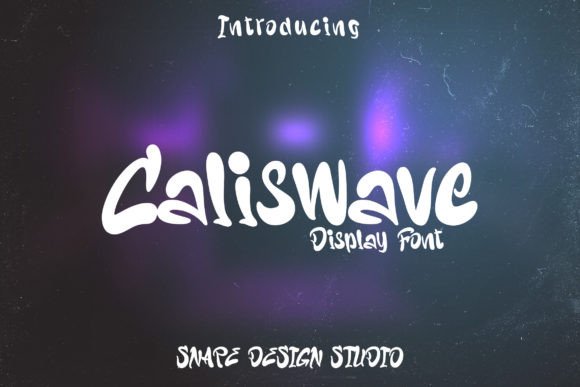 Caliswave Display Font for Handmade Creatives