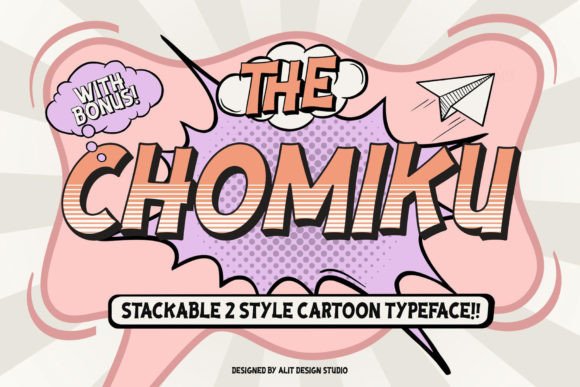 Chomiku: A Funky, Colorful Display Font for Scroll-Stopping Brand Content