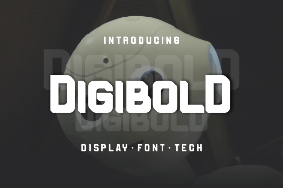 Digibold: A Modern Display Font for Editorial Design