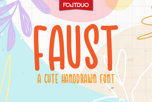 Faust Handwritten Display Font for Friendly Branding
