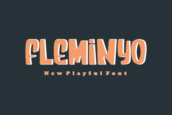 Fleminyo: A Bold Display Font for Elegant Brand Messaging
