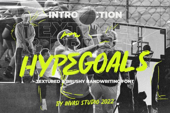 Hypegoals Font for Bold, Memorable Brand Headlines