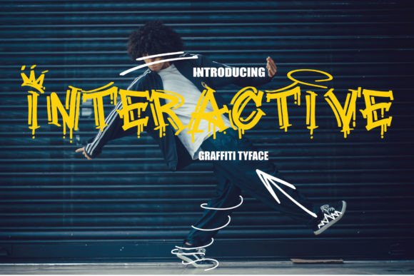 Interactive Font: Urban Display Typeface for Crafters