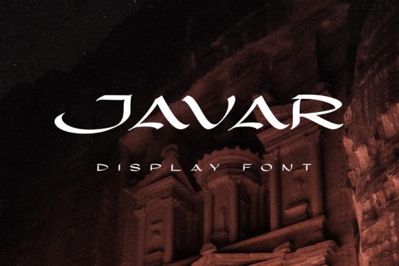 Javar: A Colossal Middle Eastern Display Font for Bold Branding