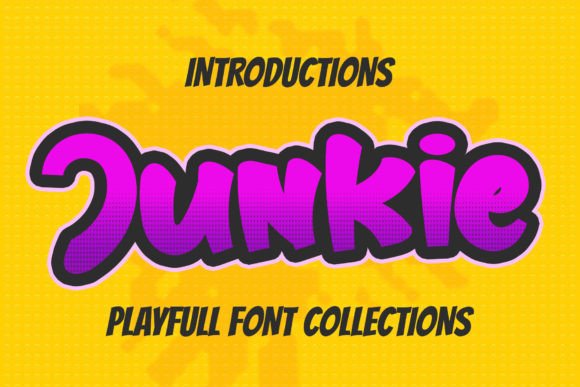 Junkie Font for Craft Business Branding