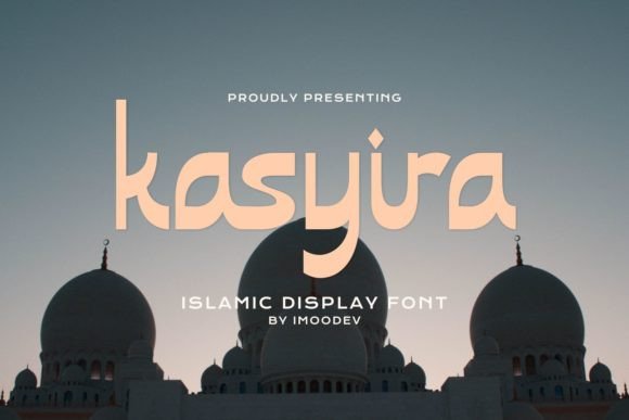Kasyiro: A Display Font with Islamic Typography Soul
