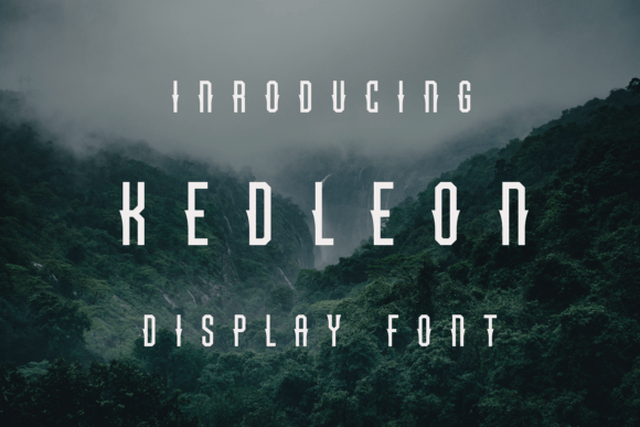 Kedleon Display Font for Standout Branding
