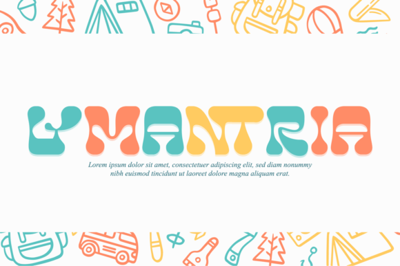 Lymantria: A Bold, Cute & Funky Display Font for Small Business Branding