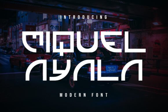 Miquel Ayala Font for Small Business Branding