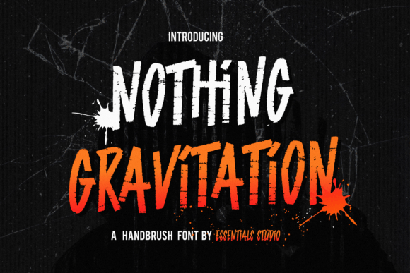 Nothing Gravitation: Urban Display Font for Bold Branding