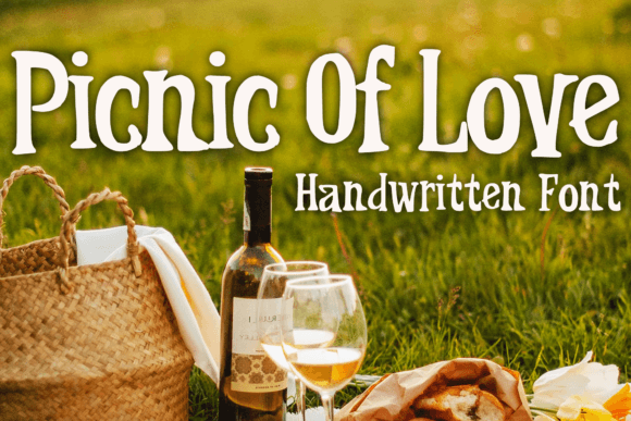 Picnic of Love: A Handwritten Display Font for Editorial Warmth
