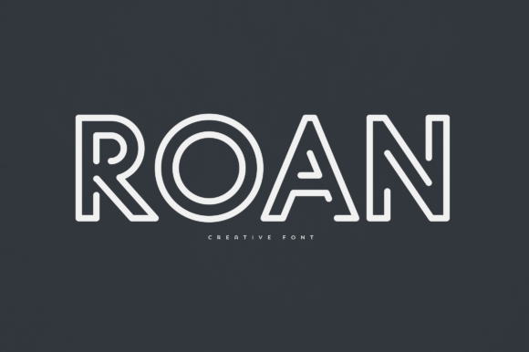 Roan Display Font for Handmade Branding & Elegant Typography