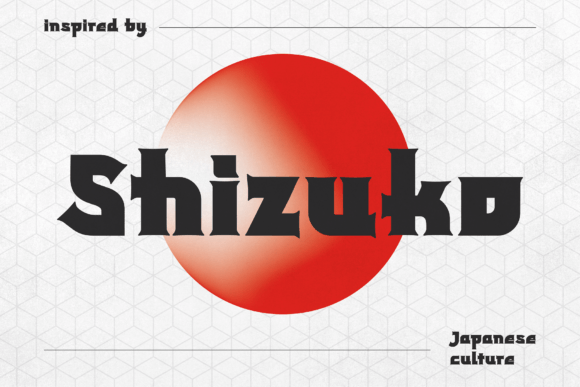 Shizuko: A Modern Display Typeface for Editorial Calm