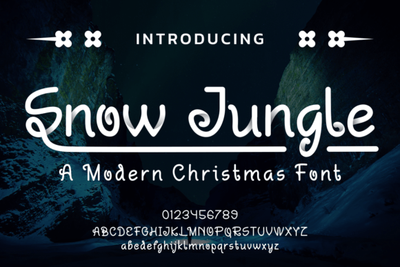 Snow Jungle: A Friendly Handwritten Display Font for Warm Editorial Moments