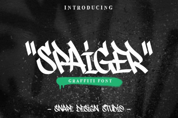 Spaiger Display Font for Urban Branding Projects