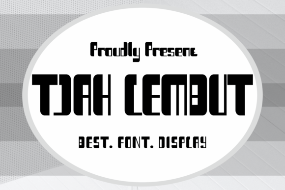 Tjah Lembut: A Bold, Authentic Display Font
