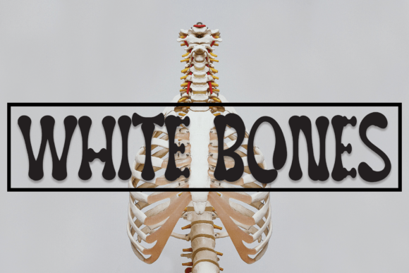 White Bones: A Striking Display Font for Modern Designers